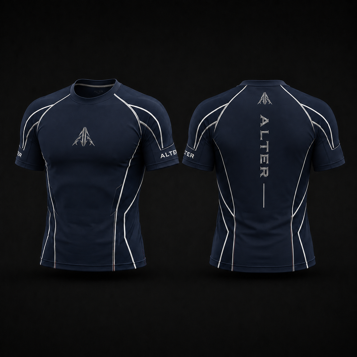 DARK CURRENT Men's rashguard